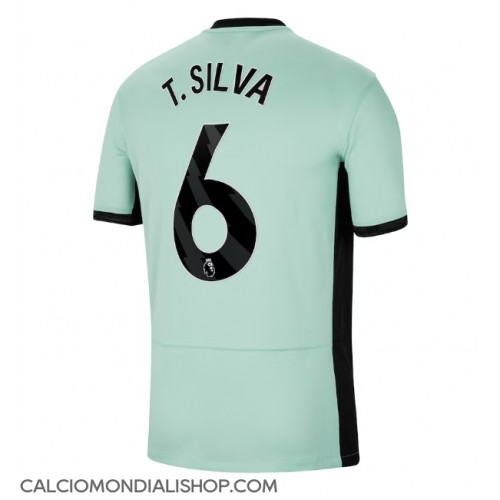 Maglie da calcio Chelsea Thiago Silva #6 Terza Maglia 2023-24 Manica Corta